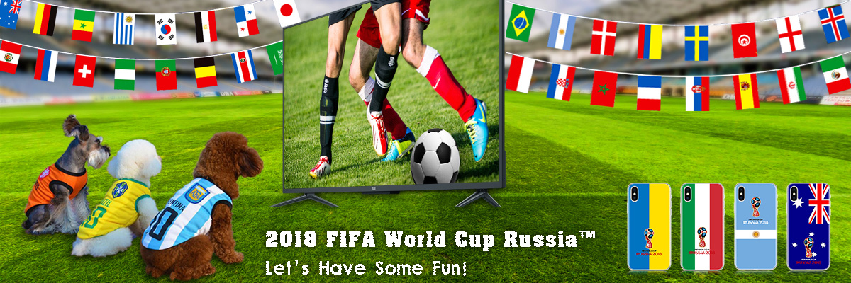 Coupe du Monde de la FIFA 2018 sur TVC-Mall